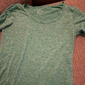 light green nike athletic shirt